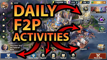 Infinite Magicraid : DO THIS TO PROGRESS !! F2P ACCOUNT DAILY TASKS !