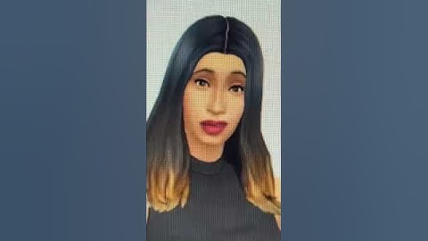 Rating Cardi B in the sims 4 gallery #rating #viral #sims
