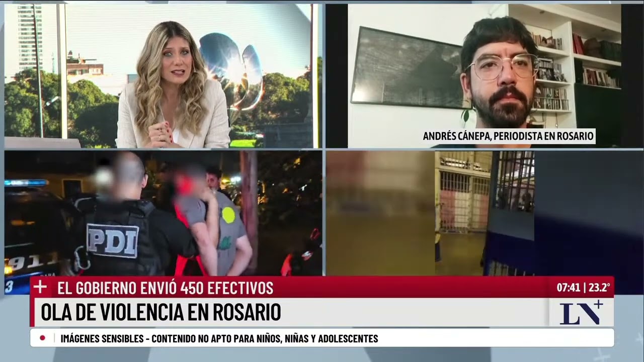 Ola de violencia en Rosario: El Gobierno envió 450 efectivos