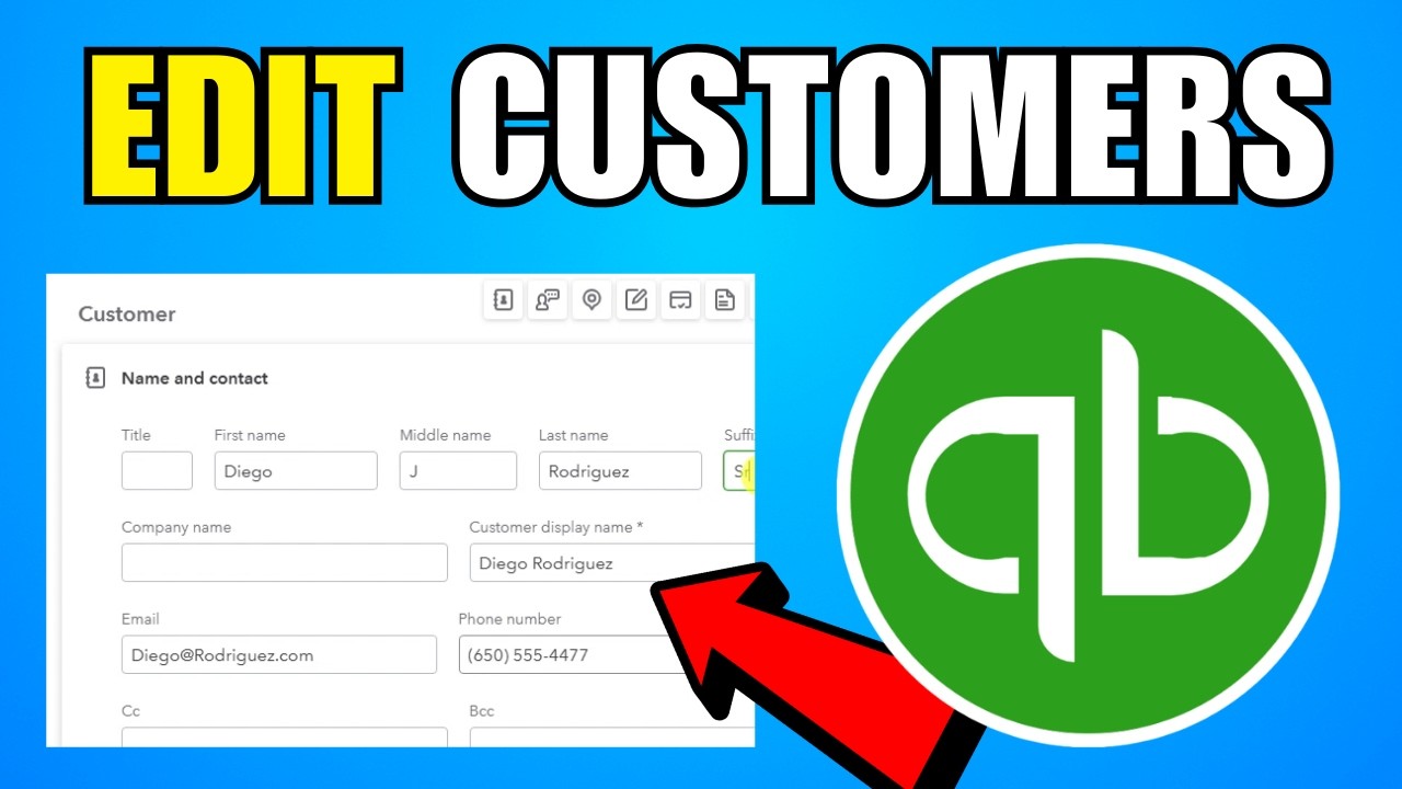 How To Edit Customers In QuickBooks Online (2026) (Complete Guide ...