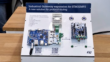 Industrial gateway system with STM32MP2 @SPS2025