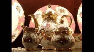 Beautiful Kleiber Demitasse / Coffee / Mocha Set | Fine German China Series