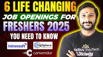 🚨 Companies MASSIVE Hiring 2025 | Freshers Apply Now Before Deadline! | Kaashiv infotech Reviews