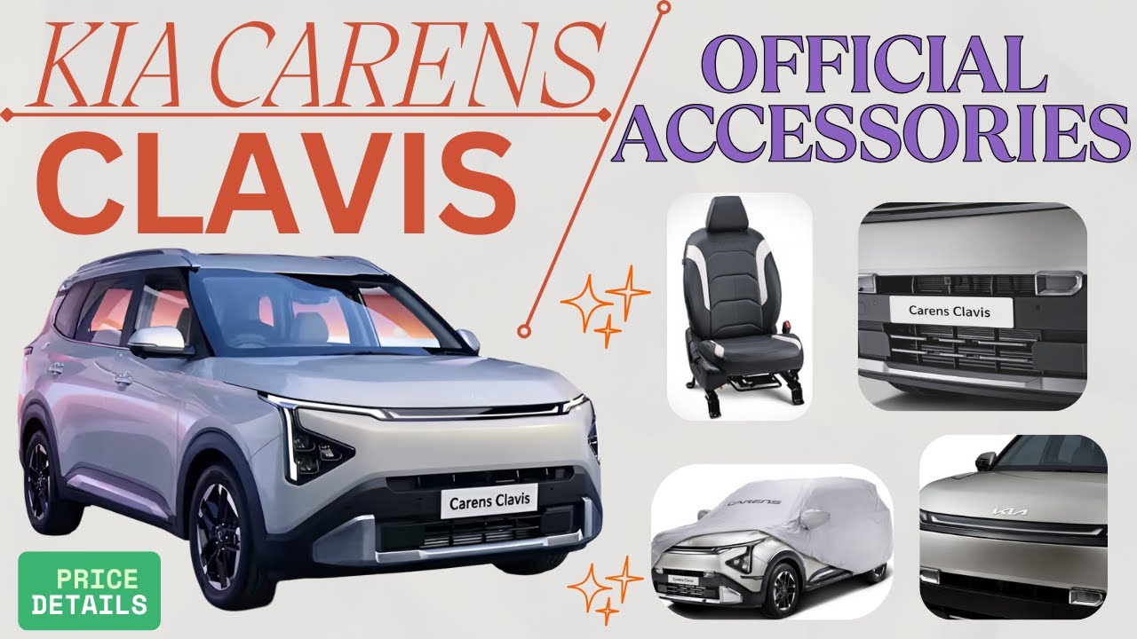 Kia Carens Clavis Accessories Detailed I Kia Carens Clavis 2025 Accessories I Clavis 2025 Modified