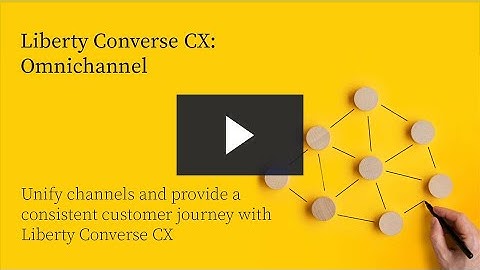 Omnichannel CX Made Simple with Liberty Converse | Netcall