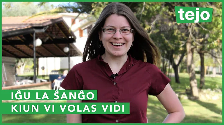 Become the change you want to see in the Esperanto...