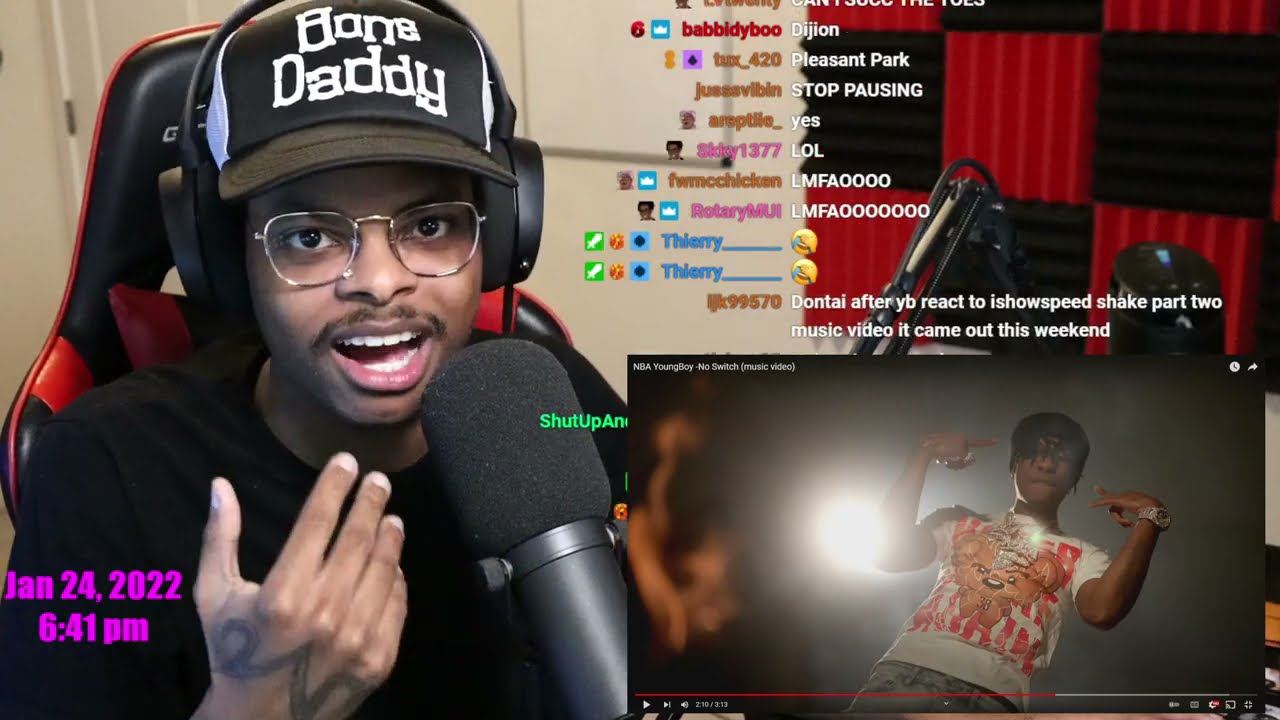 ImDontai Reacts To NBA Youngboy No Switch Music Video