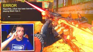 I spent a DAY trying to get BANNED on Black Ops 4.. (he reported me)