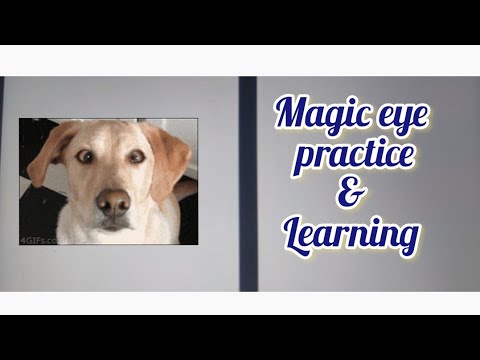 How To Do Magic Eye | June's Journey Magic Eye Learning And Practice