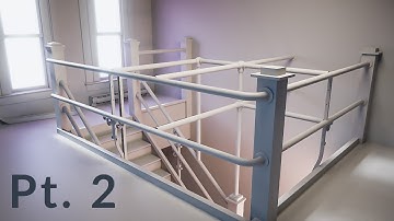 CGC Classic: Creating an Urban Stairway Pt. 2 - Modeling the Rails (Blender 2.4)