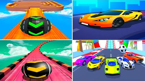 Rolling Ball Sky Escape | Race Master - All Level Gameplay Android,iOS NEW APK GAMES
