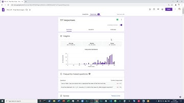 Item Analysis with Google Forms Responses Tutorial