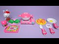 4 Minutes Satisfying With Unboxing Pink Rabbit Kitchen Set ASMR (No Music)