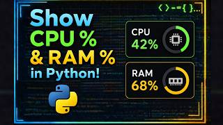 RAM and CPU usage in Python