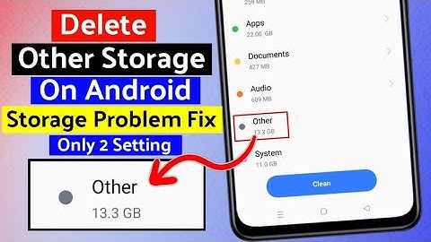 How to delete other storage on android | how to free up space on android phone (2023)