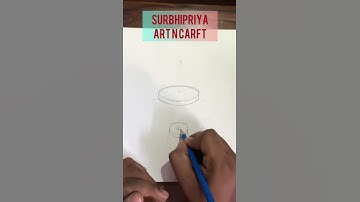 EASY PERSPECTIVE DRAWING OF ROUND TABLE