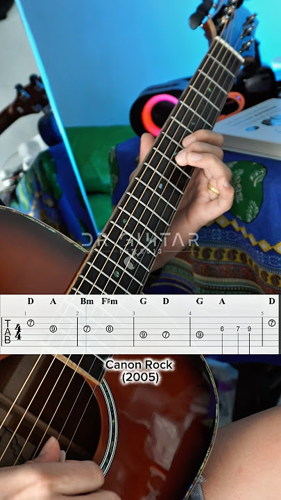 Canon Rock is a rock/neo classical arrangement from Pachelbel’s Canon in D