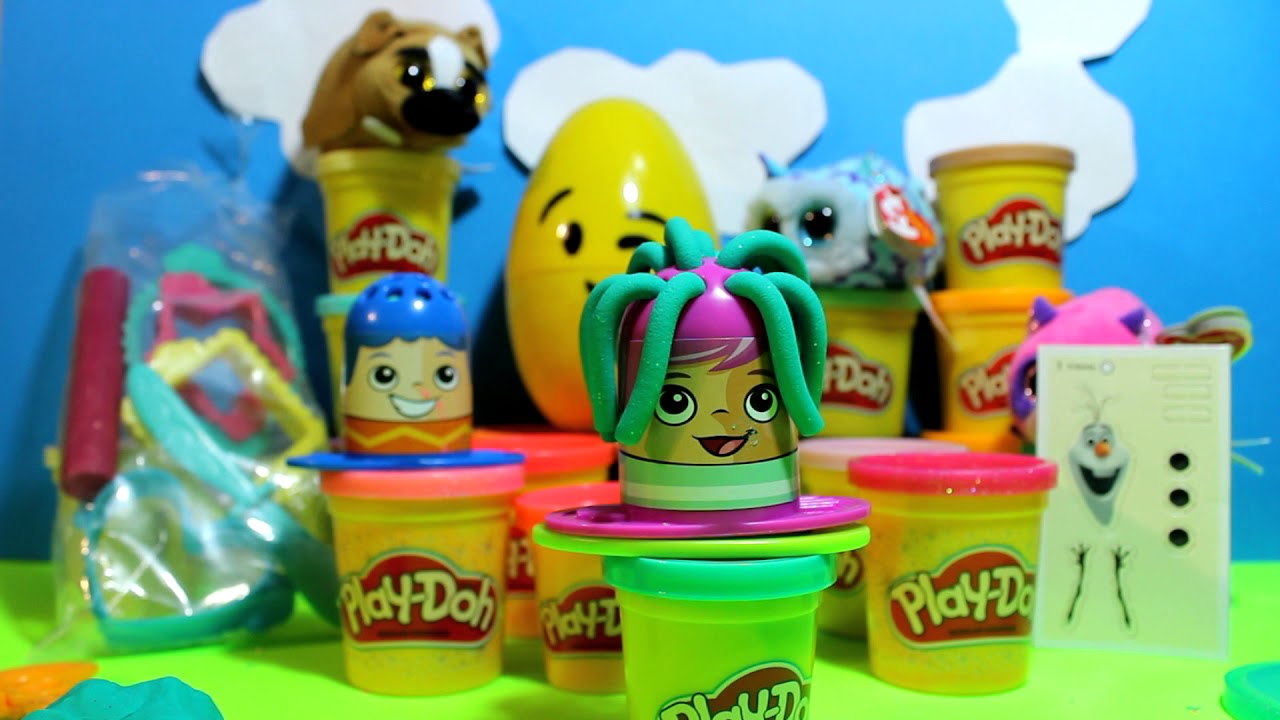 Play Doh hair salon YouTube