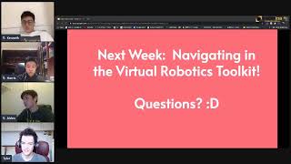 Lifelong Learning - Cohort 2 -Virtual Robotics Simulator