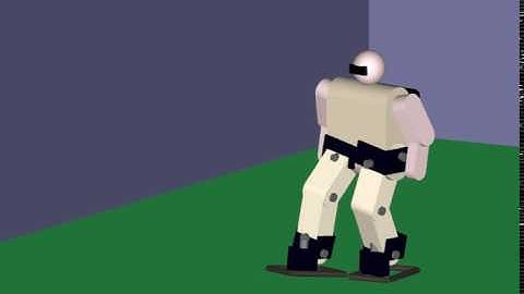 Simulation of Stable 3D Bipedal Walking Motion