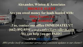 Broker Alert- NWay Express LLC- MC #1060428