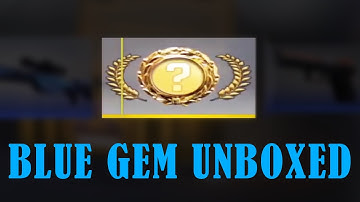 he unboxed a BLUE GEM knife RAREST Pattern