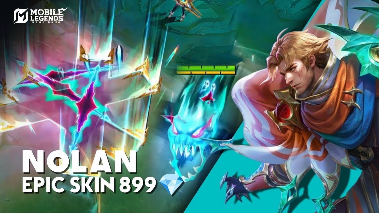 NOLAN NEW EPIC SKIN GAMEPLAY, MANIAC RANK GAMEPLAY!!