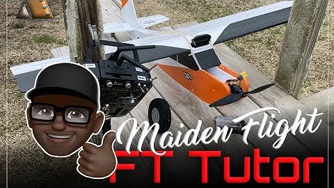 FT Tutor Maiden Flight - Awesome Beginner RC plane!
