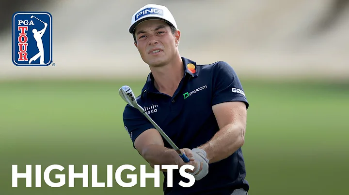 Viktor Hovland shoots 3-under 69 | Round 1 | Hero ...