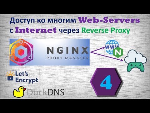 04-Nginx Proxy Manager. Установка и настройка. Доступ к домашним серверам с интернет.