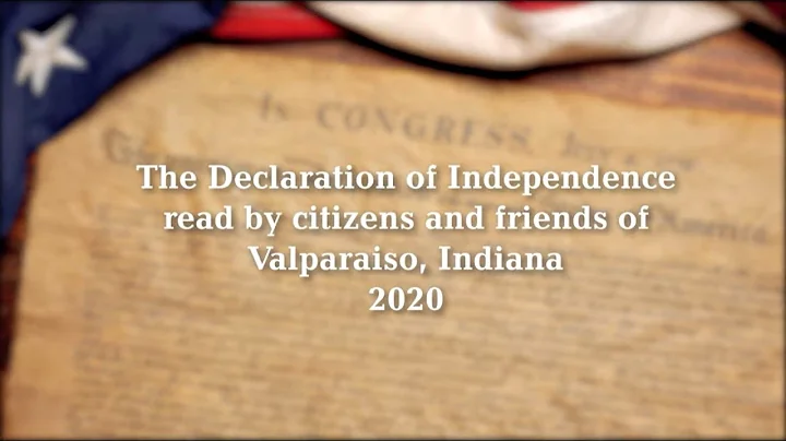 The Declaration of Independence - Valparaiso, IN R...