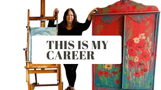 Selling Painted Furniture on Etsy:  How I Built A Career