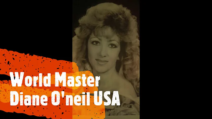 DIANE O'NEIL USA GOLDEN MASTER Artist  2021X