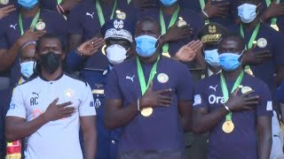 Football/AFCON: Ceremony at presidential palace for Senegal national football team | AFP