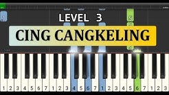 cing cangkeling - nada piano tutorial grade 3 - lagu tradisional daerah / nusantara  - Durasi: 1:07. 