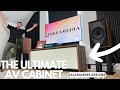 Epic hifi room upgrade  salamander designs barcelona 237 av cabinet unboxing setup review