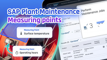 SAP PM/EAM Tutorial: Measuring points (Condition-based maintenance)