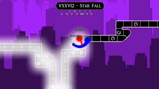 ADOFAI level in GD. [50% Showcase; StarFall Layout]