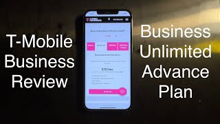 TMobile Business Review on the Unlimited Advance Plan