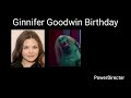 Ginnifer Goodwin Birthday