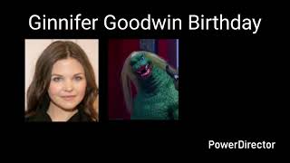 Ginnifer Goodwin Birthday
