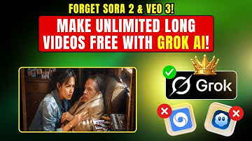 Make Unlimited Long Videos FREE using Grok AI — Better Than Sora 2 & Veo 3