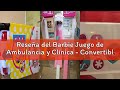 Reseña del Barbie Juego de Ambulancia y Clínica - Convertible - 20+ Accesorios - Luces y Sonidos - N