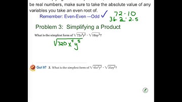 Alg 2 Video Notes Sec. 6.2a