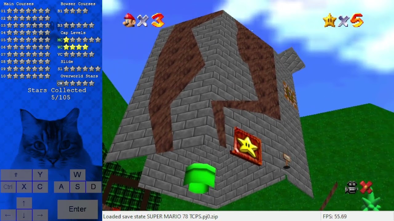 ⭐️ サリー ⭐️ Super Mario 78 The Cute Pink Stars [savestateless] - YouTube