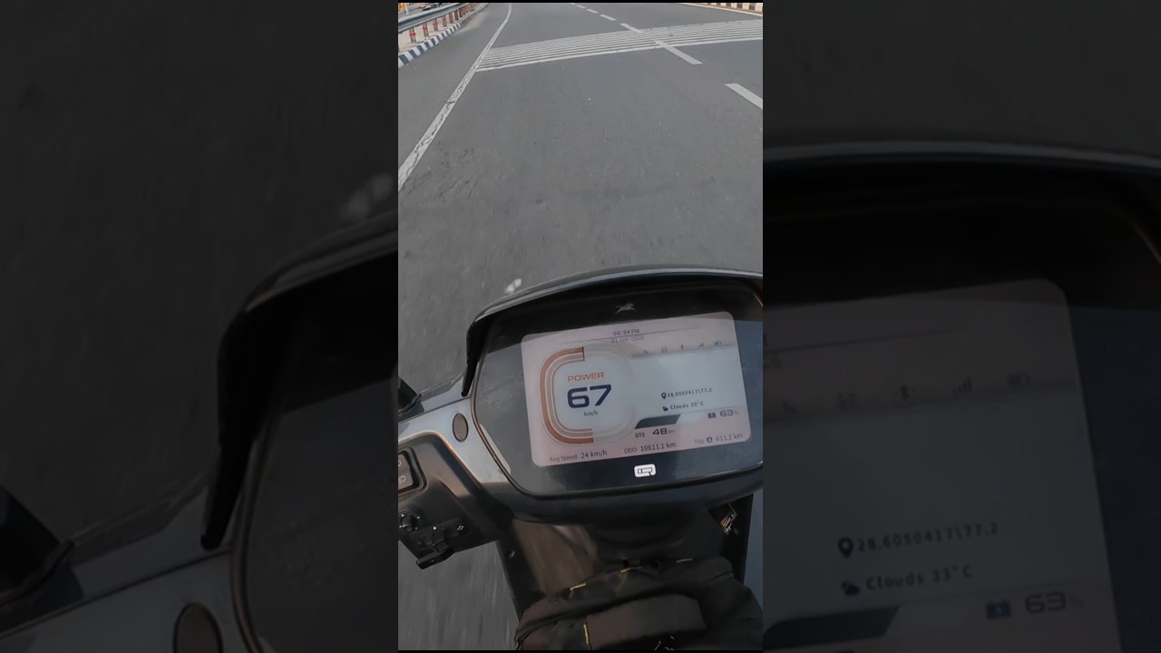 TVS iQube S Highway Speed Test | सच जान लो खरीदने से पहले! #ride #tvshow  #iqube #spped #video