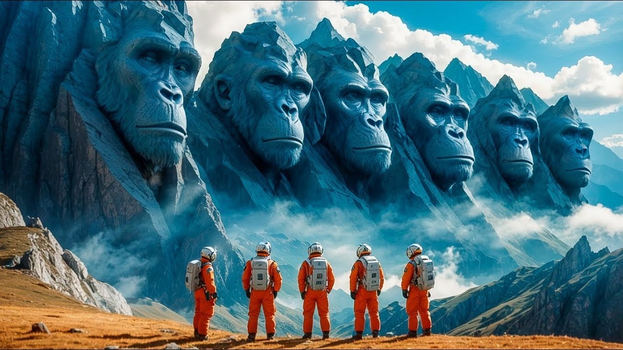 Astronotlar Bilinmeyen Bir Gezegene İner, Burası Gelecekte Maymunların Yönettiği Dünya'dır!