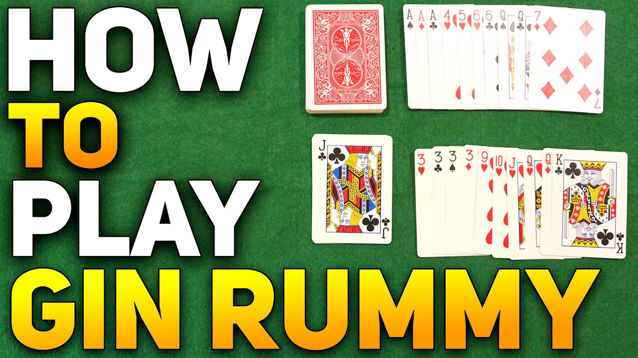 How To Play Gin Rummy 2 Players - Top