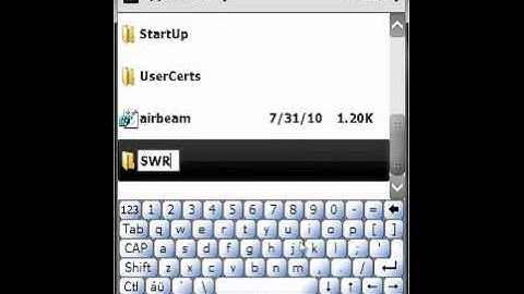 Installing Mobile Technician on a Motorola ES400/MC65