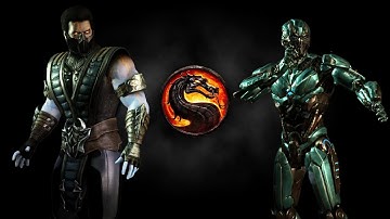 Mortal kombat X  Revenant Subzero vs Triborg Cyber Subzero Difficulty very hard
